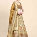 Phenav Embroidered Ready to Wear Lehenga  Blouse With Dupatta