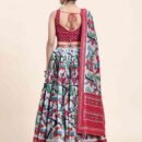 Phenav Embroidered Mirror Work Ready to Wear Lehenga  Blouse With Dupatta