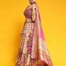 Phenav Embroidered Mirror Work Ready to Wear Lehenga  Blouse With Dupatta