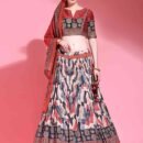 Phenav Embroidered Ready to Wear Lehenga  Blouse With Dupatta