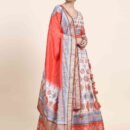 Phenav Embroidered Mirror Work Ready to Wear Lehenga  Blouse With Dupatta