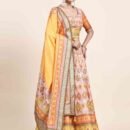 Phenav Printed Embellsihed Ready to Wear Lehenga Choli With Dupatta