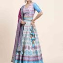 Phenav Embroidered Ready to Wear Lehenga  Blouse With Dupatta