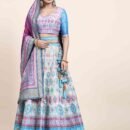 Phenav Embroidered Ready to Wear Lehenga  Blouse With Dupatta