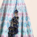 Phenav Embroidered Thread Work Ready to Wear Lehenga  Blouse With Dupatta