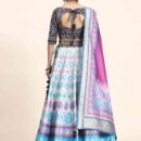 Phenav Embroidered Thread Work Ready to Wear Lehenga  Blouse With Dupatta