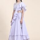 Phenav Embroidered Ready to Wear Lehenga  Blouse With Dupatta