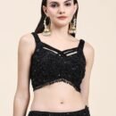 Phenav Embellished Sequinned Ready to Wear Lehenga  Blouse With Dupatta