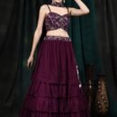 Phenav Embroidered Beads and Stones Ready to Wear Lehenga  Blouse With Dupatta