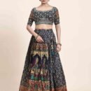 Phenav Woven Design Ready to Wear Lehenga  Blouse With Dupatta