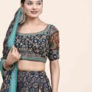 Phenav Woven Design Ready to Wear Lehenga  Blouse With Dupatta