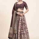 Phenav Woven Design Ready to Wear Lehenga  Blouse With Dupatta