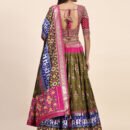 Phenav Printed Embellished Ready To Wear Lehenga  Blouse With Dupatta