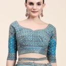Phenav Embroidered Thread Work Ready to Wear Lehenga  Blouse With Dupatta