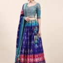 Phenav Embroidered Thread Work Ready to Wear Lehenga  Blouse With Dupatta