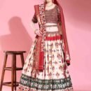 Phenav Woven Design Ready to Wear Lehenga  Blouse With Dupatta