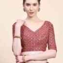 Phenav Embroidered Sequinned Silk Ready to Wear Lehenga Choli With Dupatta