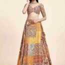 Phenav Printed Ready to Wear Lehenga  Blouse With Dupatta