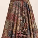 Phenav Printed Silk Ready to Wear Lehenga Choli With Dupatta