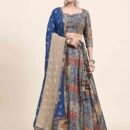 Phenav Embroidered Ready to Wear Lehenga  Blouse With Dupatta