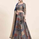 Phenav Embroidered Ready to Wear Lehenga  Blouse With Dupatta