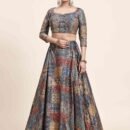 Phenav Embroidered Ready to Wear Lehenga  Blouse With Dupatta