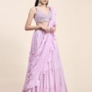 Phenav Embroidered Sequinned Ready to Wear Lehenga  Blouse With Dupatta