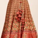 Phenav Embroidered Thread Work Ready to Wear Lehenga  Blouse With Dupatta