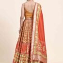 Phenav Embroidered Batik Ready to Wear Lehenga  Blouse With Dupatta