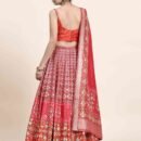 Phenav Embroidered Khari Print Ready to Wear Lehenga  Blouse With Dupatta