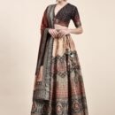 brown-lehenga-bridal