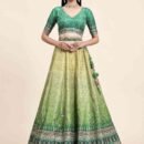 Phenav Embroidered Khari Print Ready to Wear Lehenga  Blouse With Dupatta