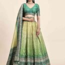 Phenav Embroidered Khari Print Ready to Wear Lehenga  Blouse With Dupatta