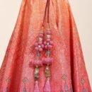 Phenav Embroidered Mirror Work Ready to Wear Lehenga  Blouse With Dupatta