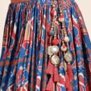 Phenav Embellished Mirror Work Ready to Wear Lehenga  Blouse With Dupatta