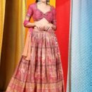 Phenav Embellished Mirror Work Ready to Wear Lehenga  Blouse With Dupatta