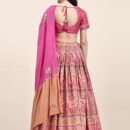 Phenav Embellished Mirror Work Ready to Wear Lehenga  Blouse With Dupatta