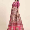Phenav Printed Khari Print Ready to Wear Lehenga  Blouse With Dupatta