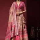 Phenav Printed Khari Print Ready to Wear Lehenga  Blouse With Dupatta
