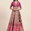 Phenav Printed Khari Print Ready to Wear Lehenga  Blouse With Dupatta