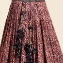 Phenav Printed Khari Print Ready to Wear Lehenga  Blouse With Dupatta