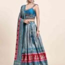 Phenav Embroidered Stone Work Silk Ready to Wear Lehenga Choli With Dupatta