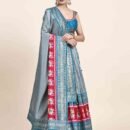 Phenav Embroidered Stone Work Silk Ready to Wear Lehenga Choli With Dupatta