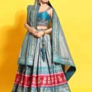 Phenav Embroidered Stone Work Silk Ready to Wear Lehenga Choli With Dupatta