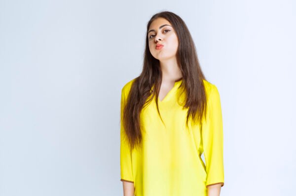 yellow-kurti