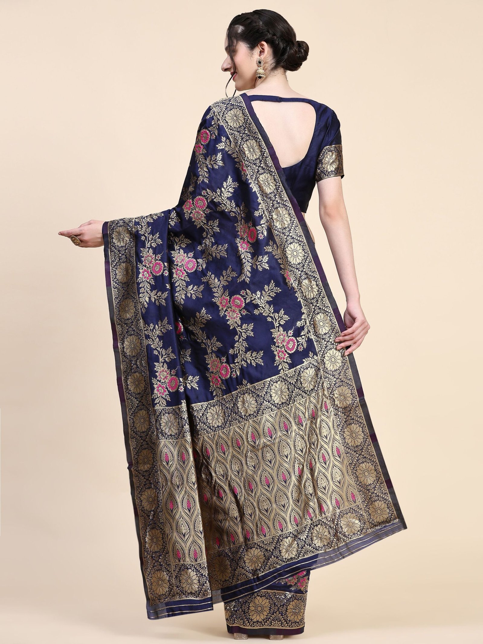blue-saree