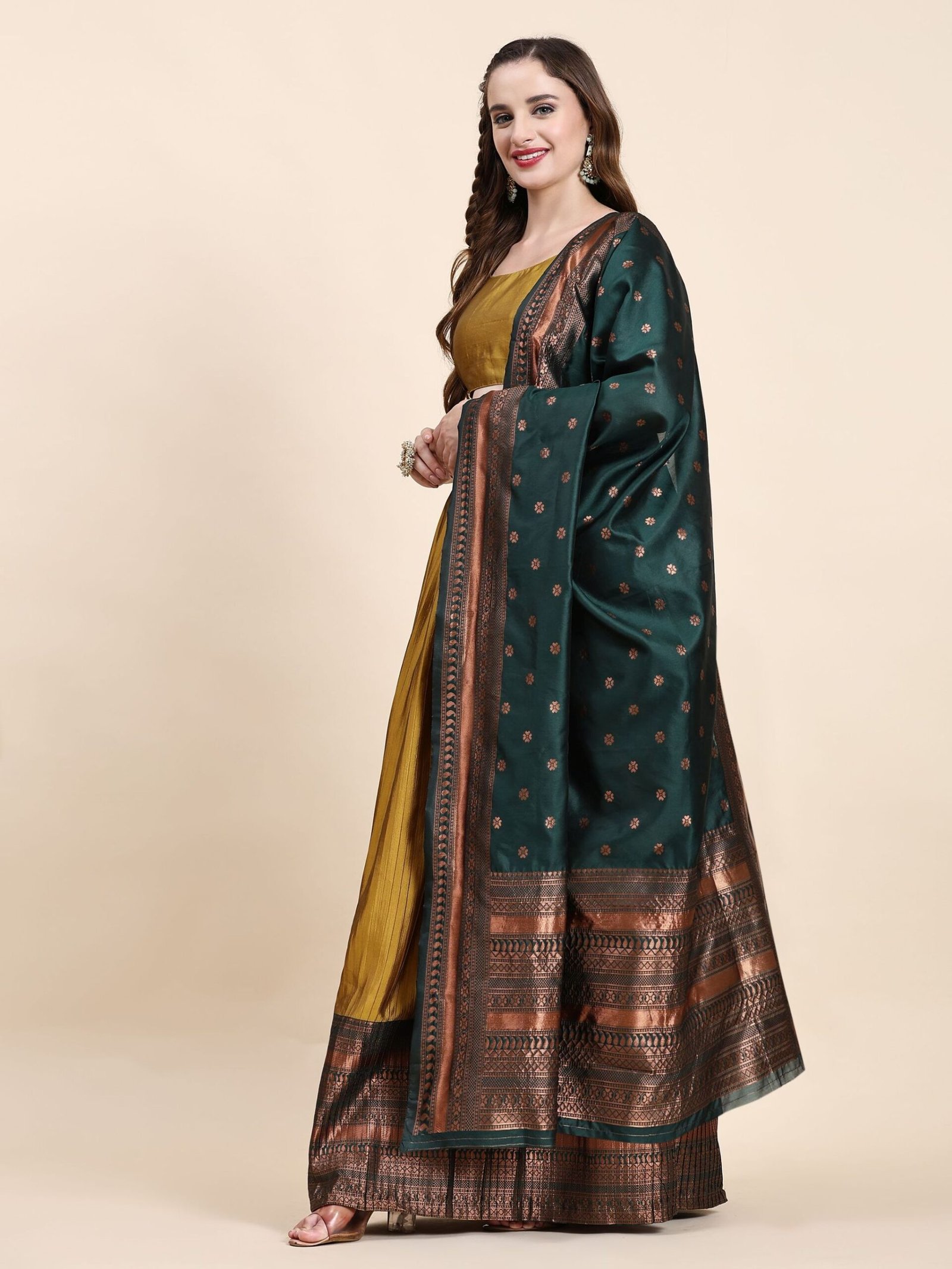 KANJIVARAM-LEHENGA-FOR-WEDDING
