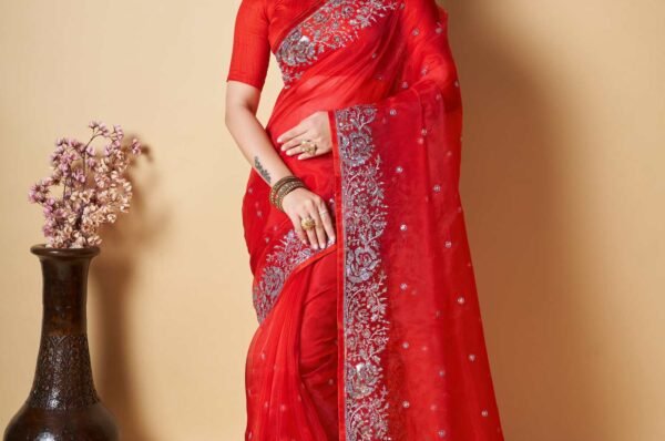organza-saree