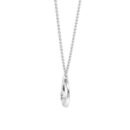 Estella Baguette Cut Silver Pendant