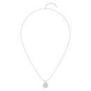 Estella Baguette Cut Silver Pendant